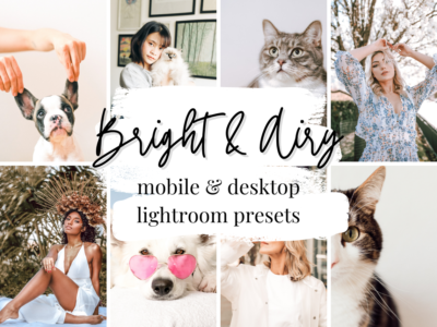 Bright & Airy Lightroom Preset Kit