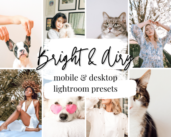 Bright & Airy Lightroom Preset Kit